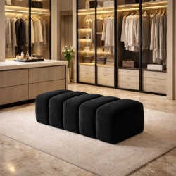 Pufa Bubble tapicerowana – nowoczesna pufa premium PU-10